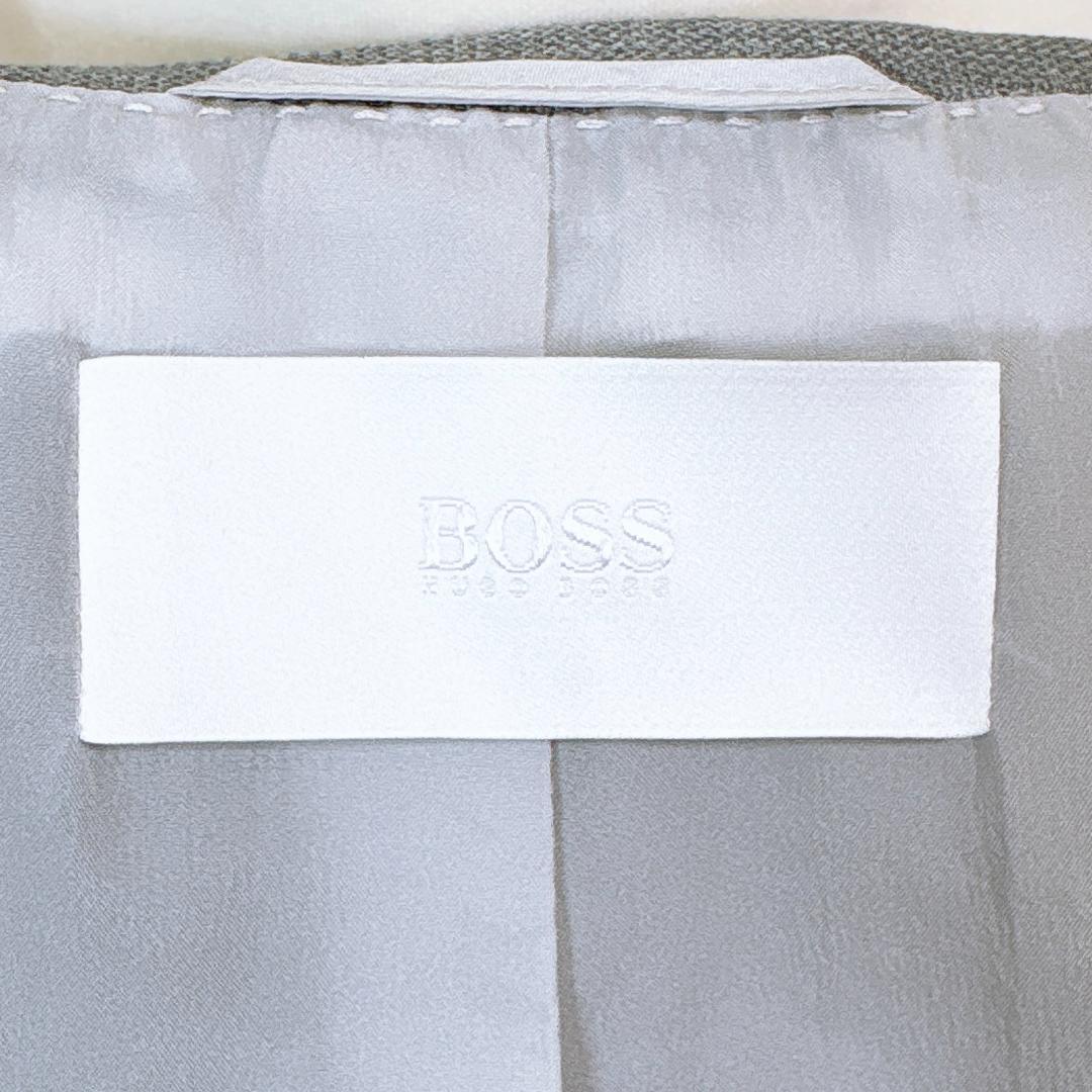 【美品】ヒューゴボス HUGOBOSS テーラードジャケット DE34
