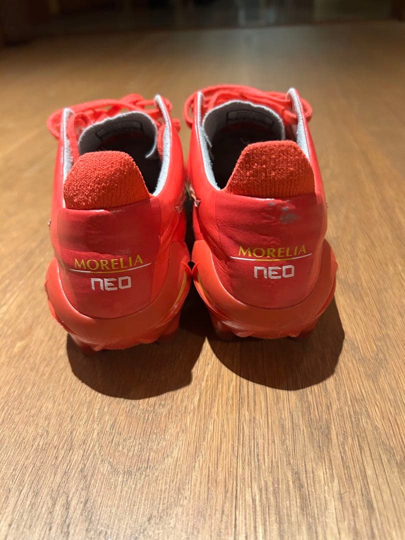 ミズノ モレリアネオ4 ジャパン25.5cm レッド