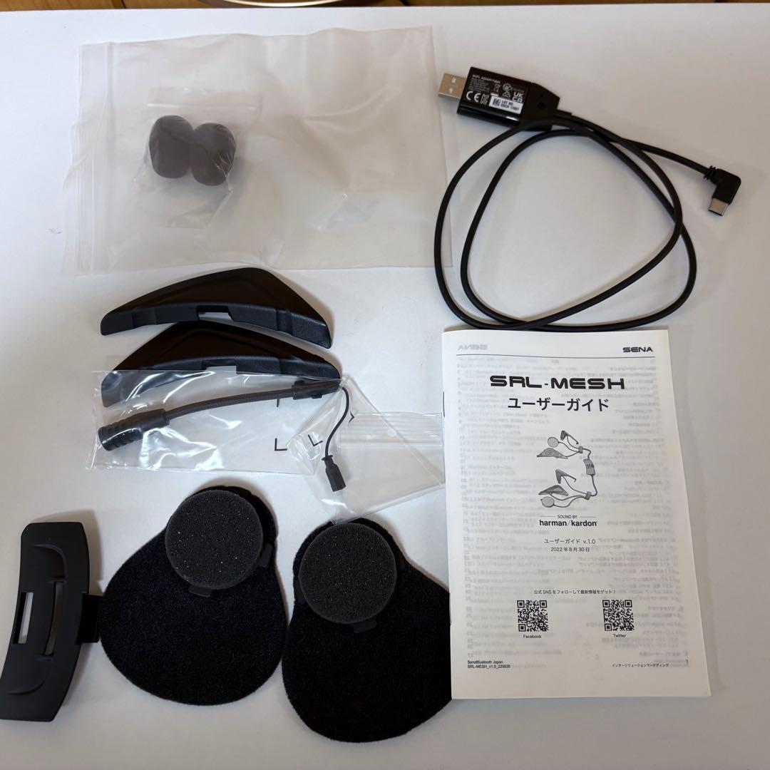 y*i様 SHOEI GT-AirⅡボナファイドとSENA MESE-01のセッ