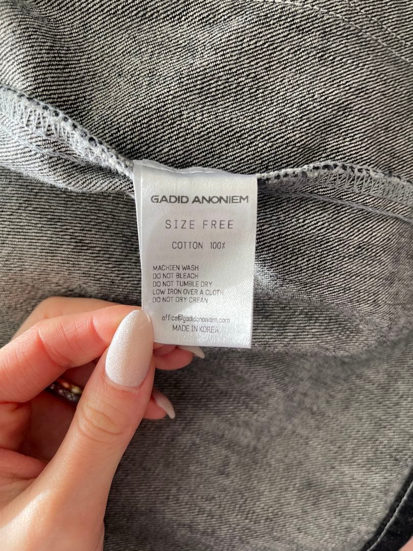GADID ANONIEM デニムジャケット EDDY