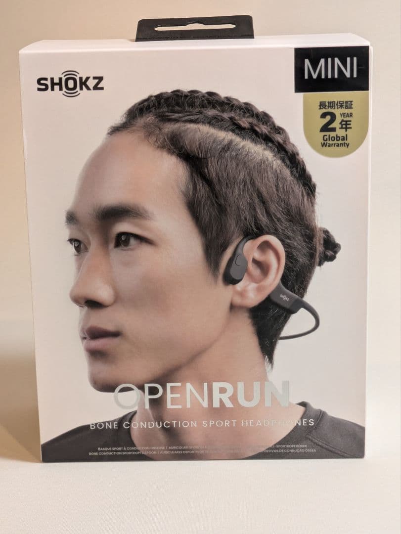 SHOKZ OPENRUN MINI 骨伝導イヤホン