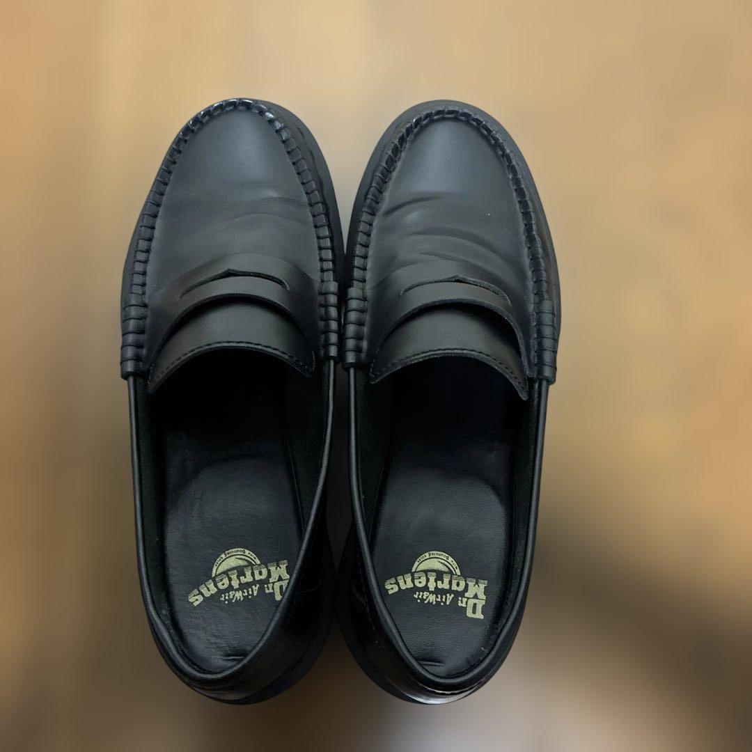 美品 ドクターマーチン PENTON ローファー 黒 UK7 26cm