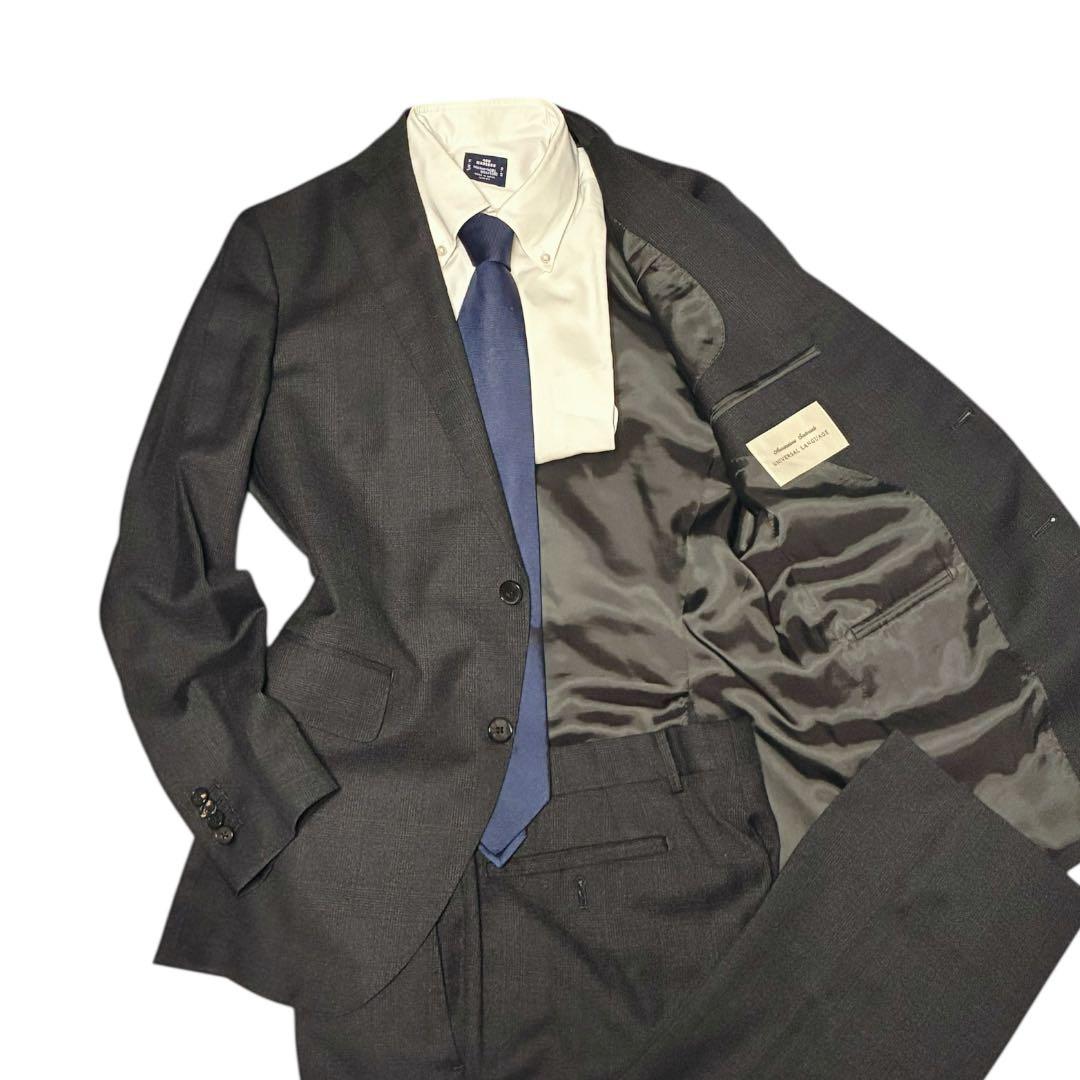 美品　ユニバーサルランゲージ　レダ　スーツ　セットアップ　グレンチェック　 L