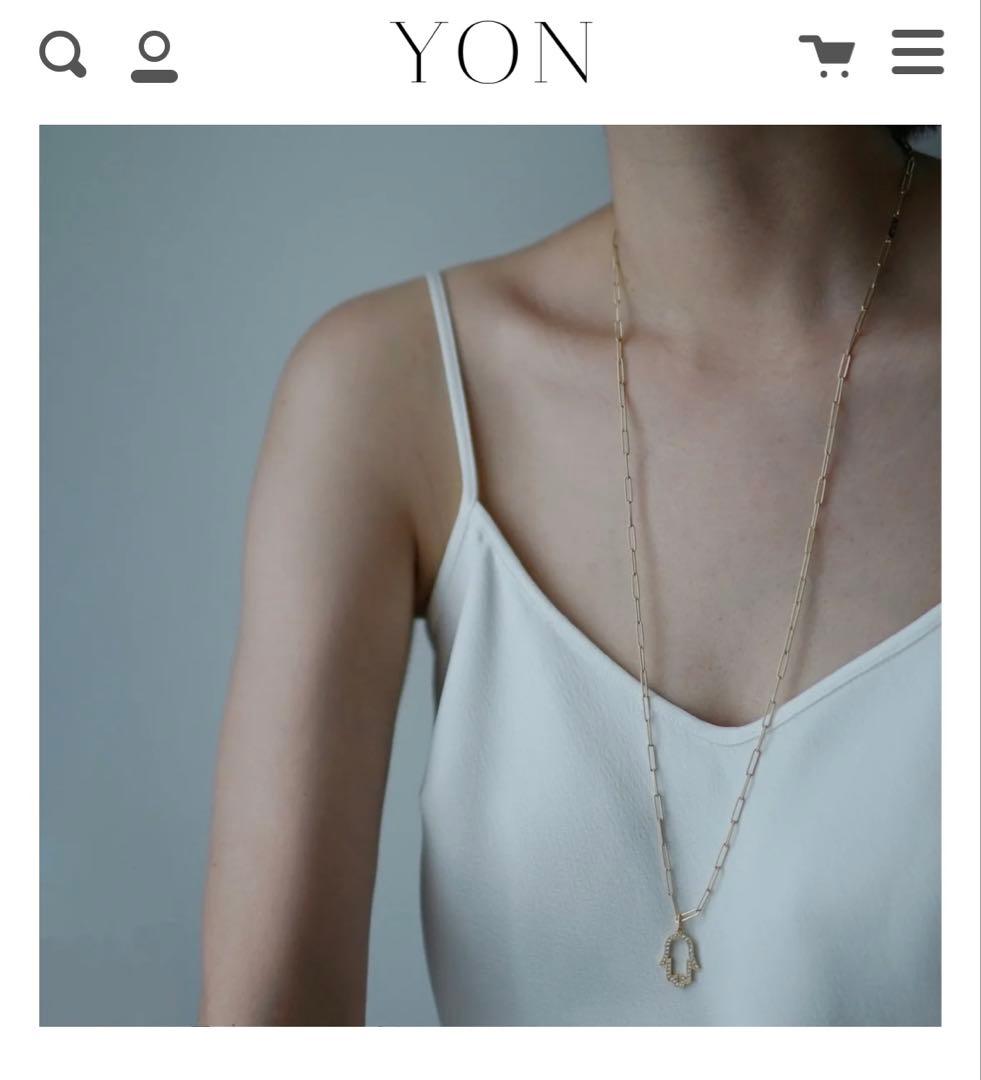 YON ヨン Symbol Hamsa シンボルハムサ K10YG チャーム