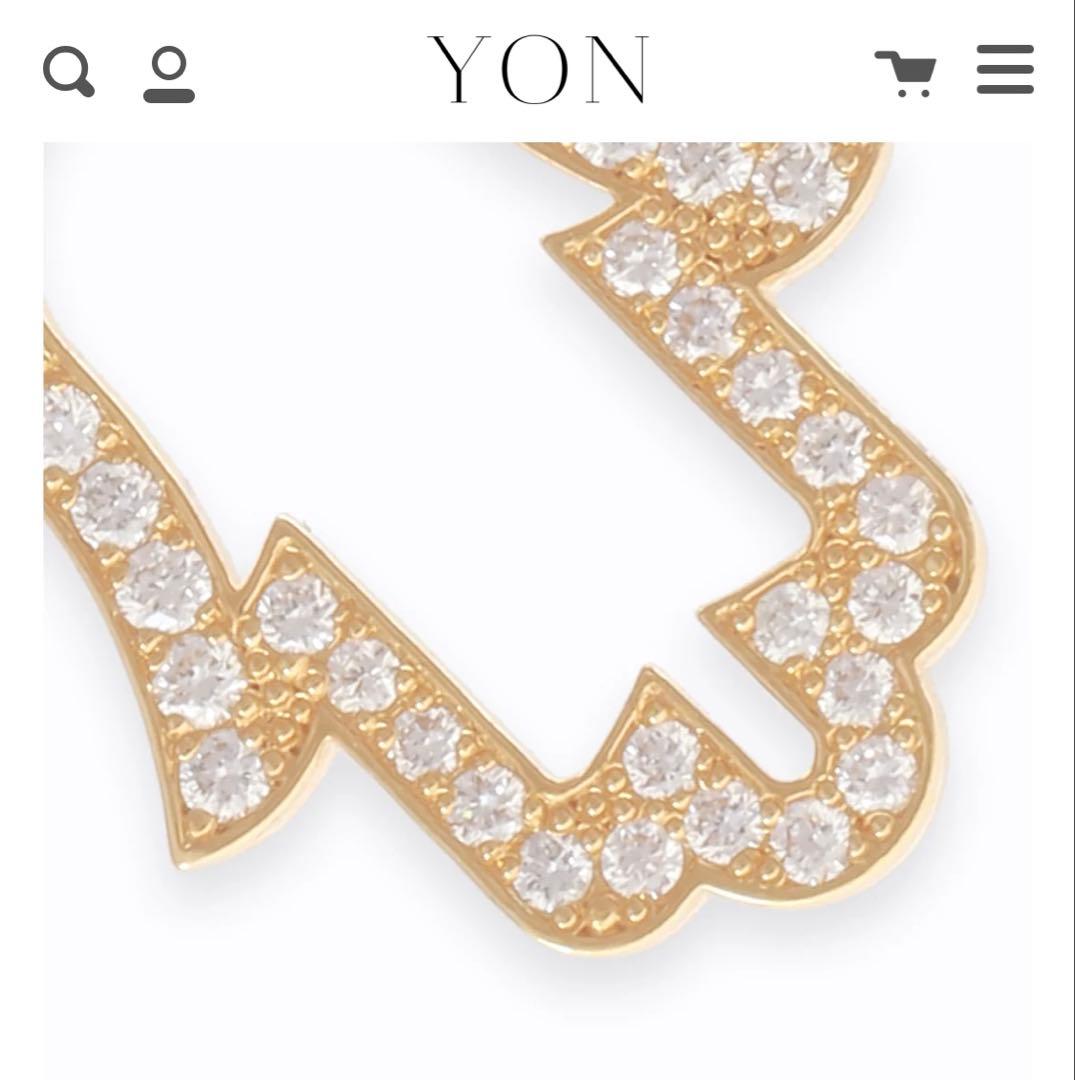 YON ヨン Symbol Hamsa シンボルハムサ K10YG チャーム