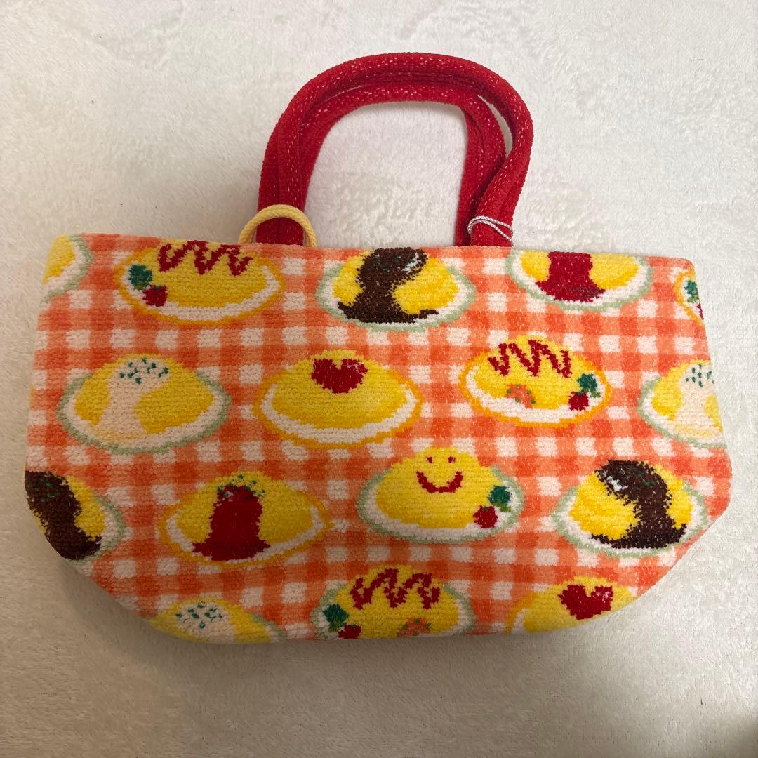 新品♡ラブラリーバイフェイラー　ハッピーオムライス　巾着付きバッグ