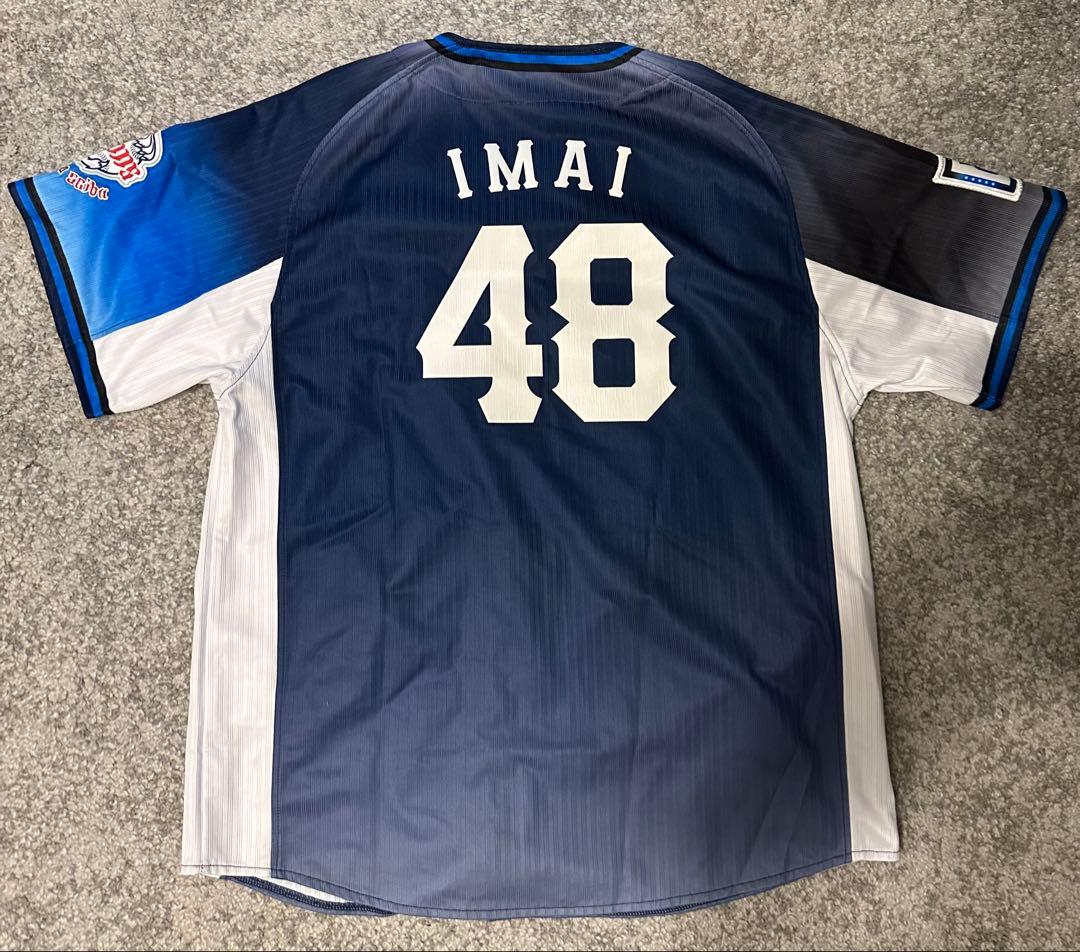 ■おまけ付き　埼玉西武ライオンズ 今井選手 ユニフォーム 48 M ビジター