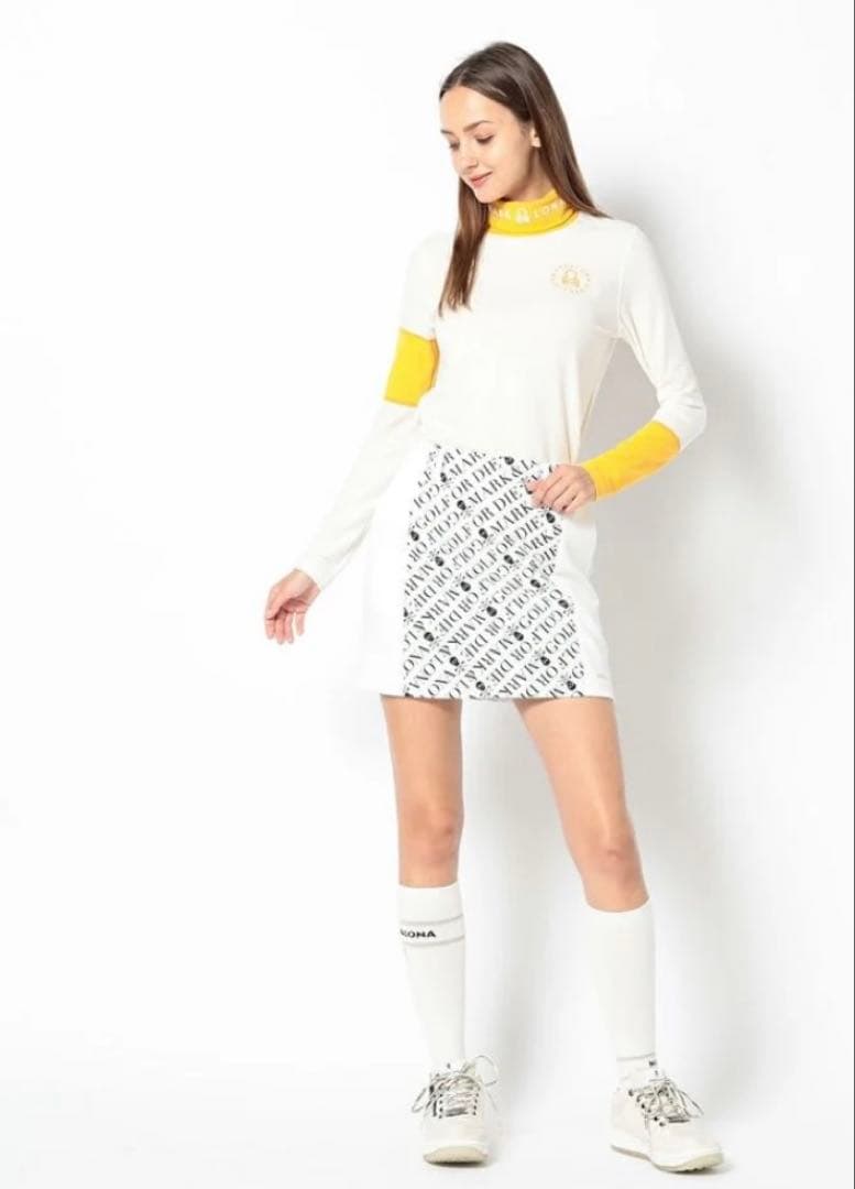 極美品　MARK & LONA マーク&ロナ レキシントン ハイブリッドスカート