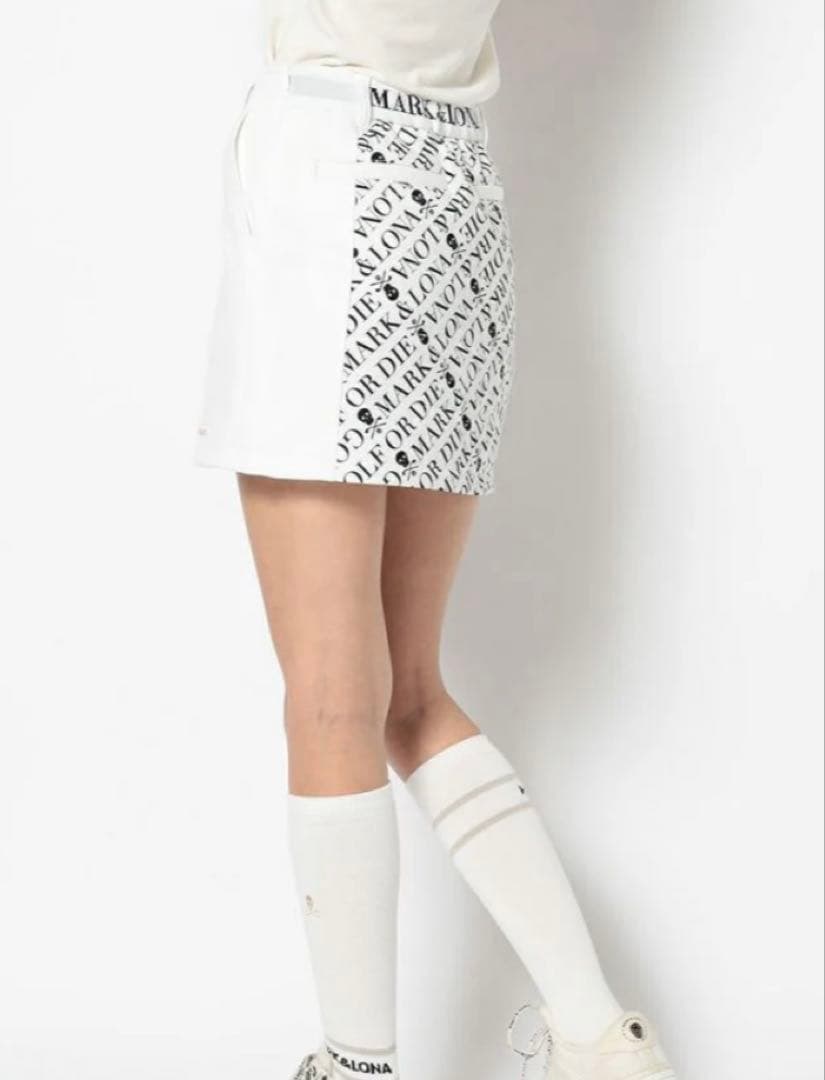 極美品　MARK & LONA マーク&ロナ レキシントン ハイブリッドスカート