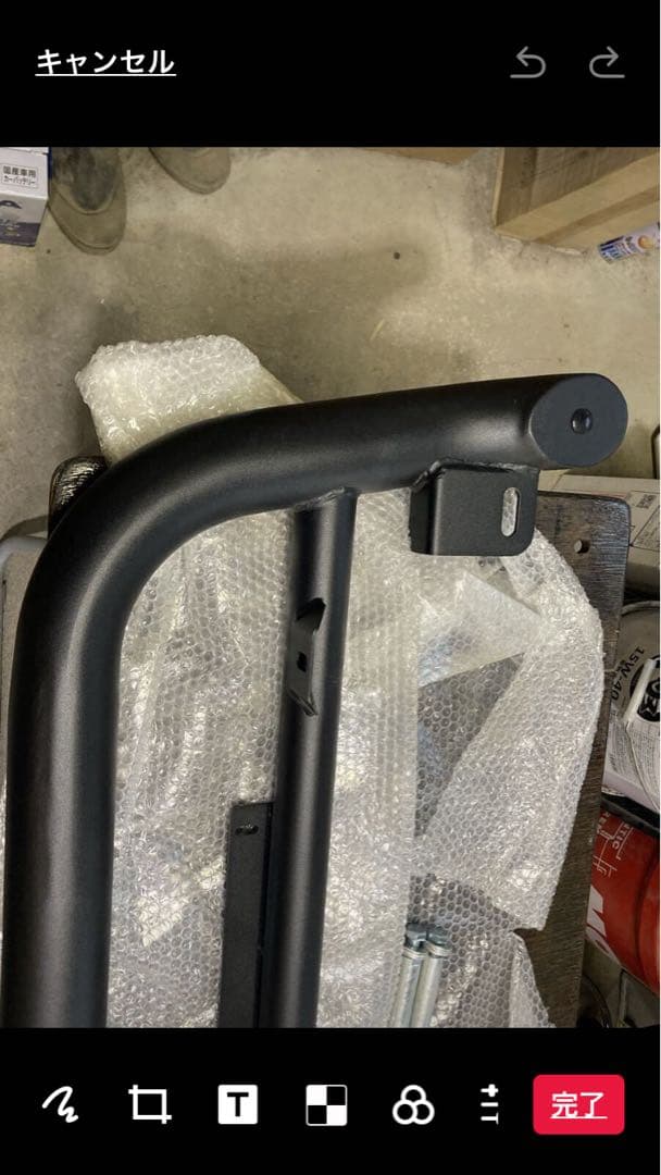 ★新品未使用★社外品　トヨタ　ハイエース 200系 標準ボディ用 バンパーガード