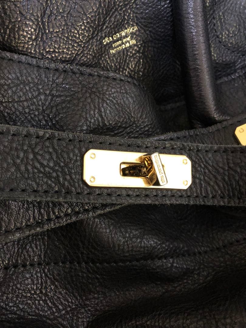 sita parantica BIGブラックトートバッグ