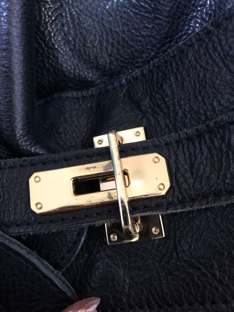 sita parantica BIGブラックトートバッグ