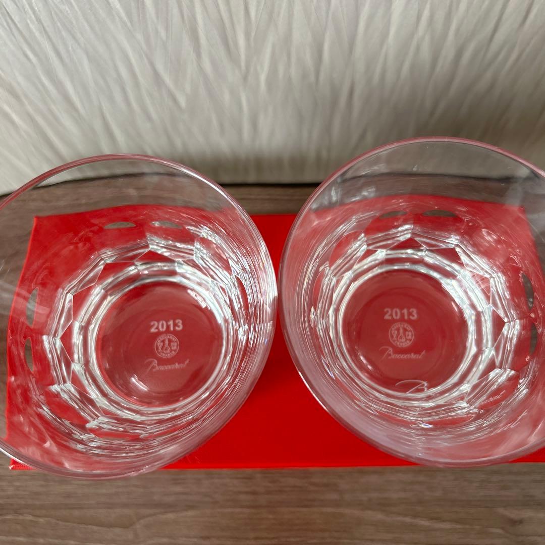 《新品未使用‼︎》Baccarat カットクリスタルグラス2個セット