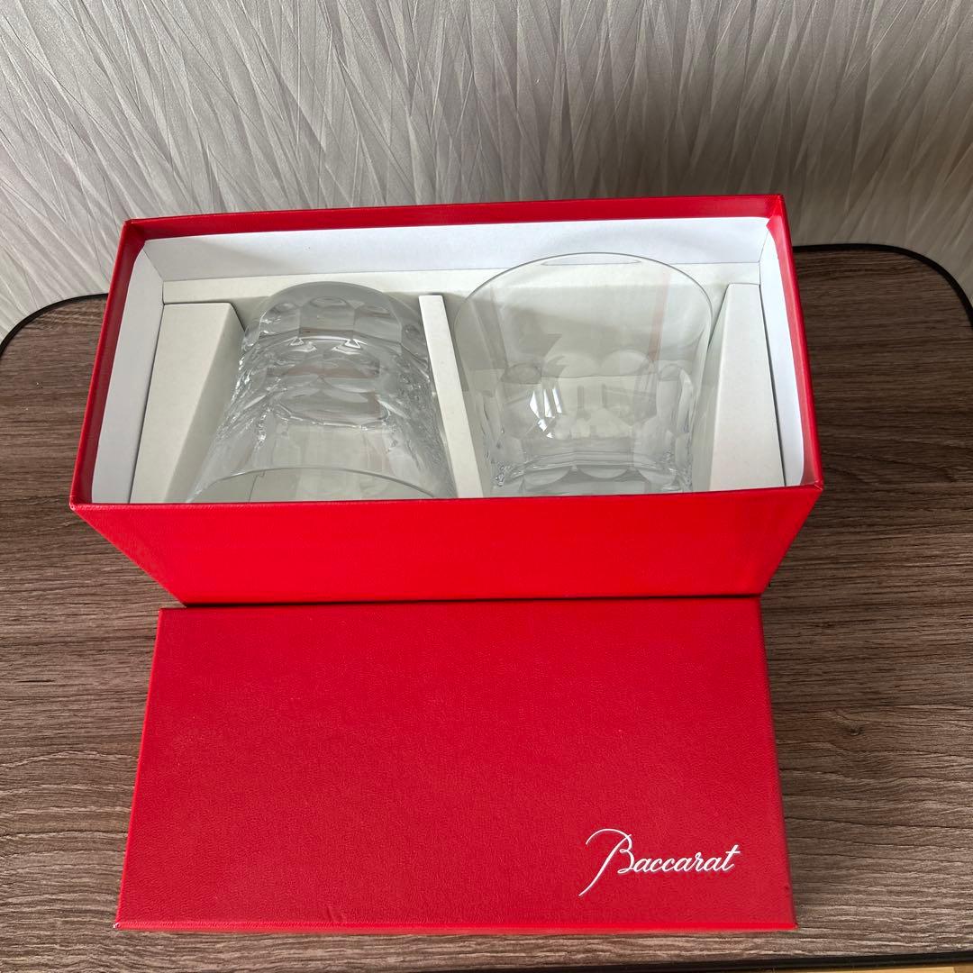 《新品未使用‼︎》Baccarat カットクリスタルグラス2個セット