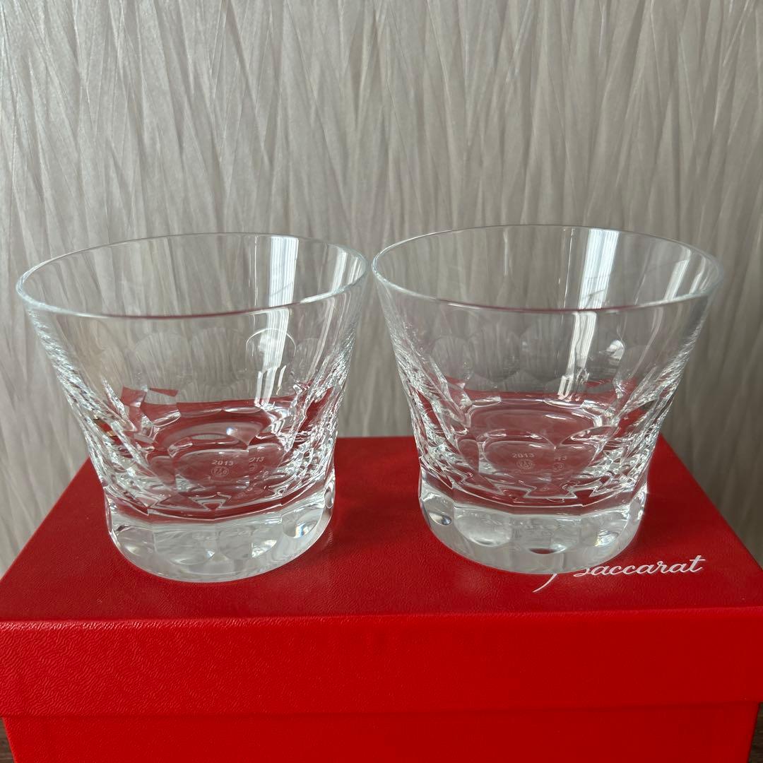 《新品未使用‼︎》Baccarat カットクリスタルグラス2個セット