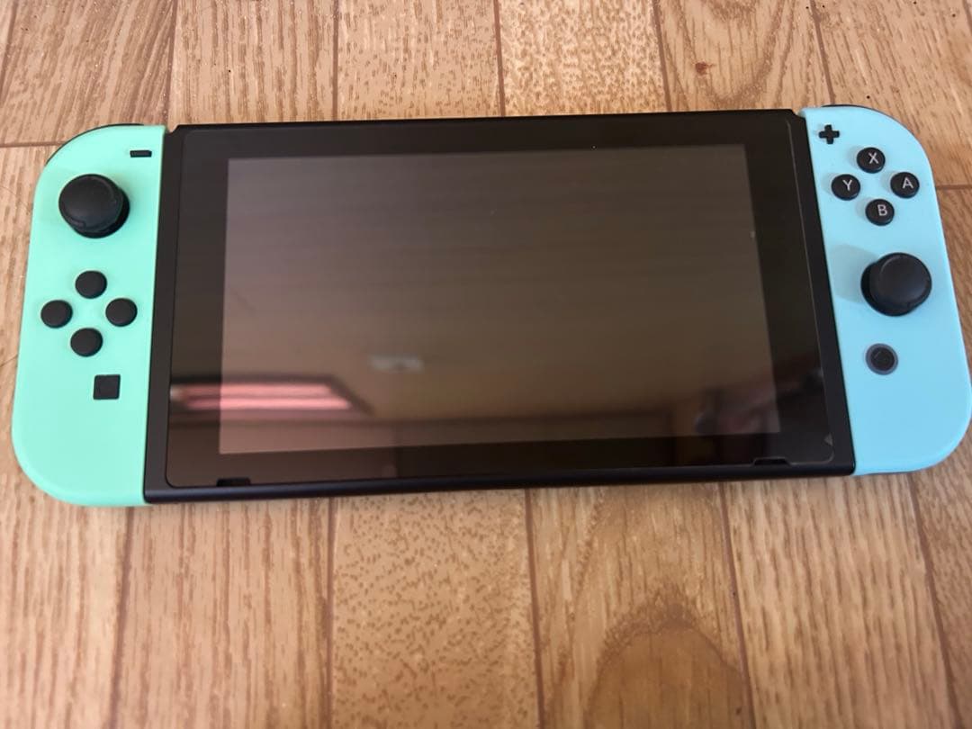 美品Nintendo Switch あつ森本体セット (ソフト・箱・充電奇なし)