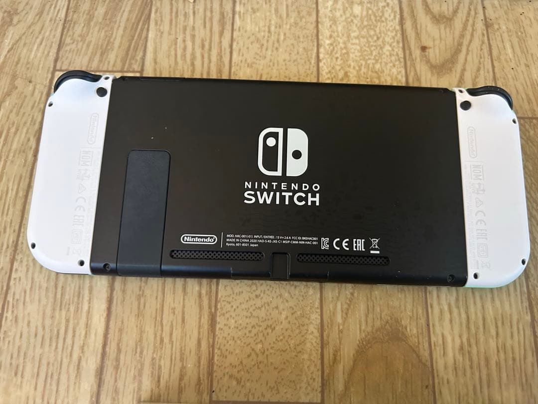 美品Nintendo Switch あつ森本体セット (ソフト・箱・充電奇なし)