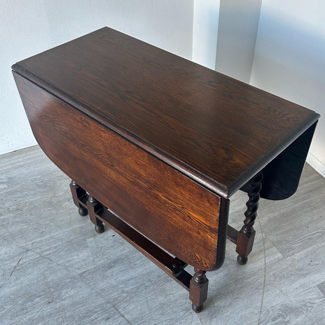 アンティーク 家具 ゲートレッグテーブル 1930年頃 イギリス 英国 381A