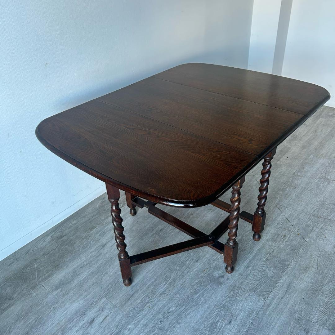 アンティーク 家具 ゲートレッグテーブル 1930年頃 イギリス 英国 381A