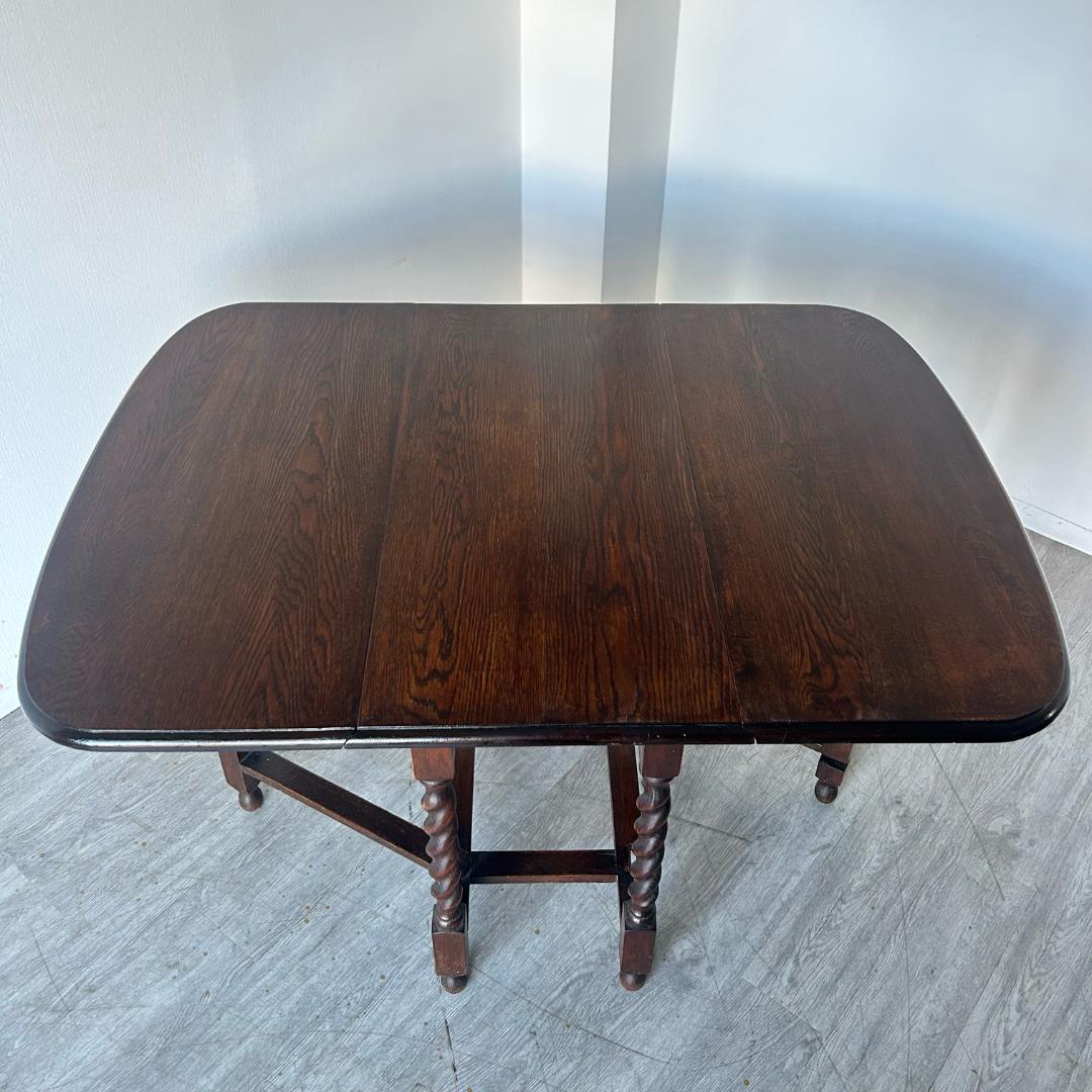 アンティーク 家具 ゲートレッグテーブル 1930年頃 イギリス 英国 381A