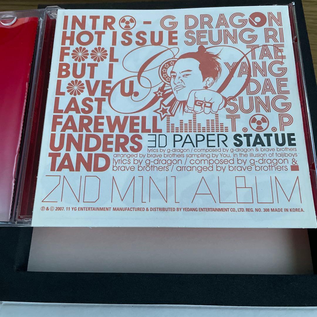 K-POP・アジア BIGBANG 2ND MINI ALBUM HOT ISSUE