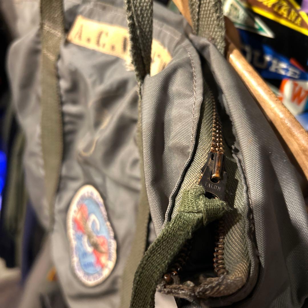 希少 USAF 初期型　ヘルメットバッグ　ビンテージ　1stMODEL