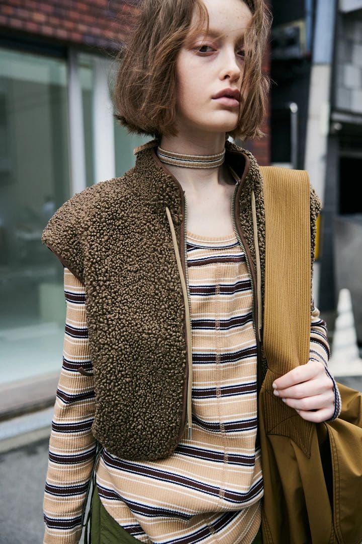 新品未使用タグ付き　solov ボーダーカットソー