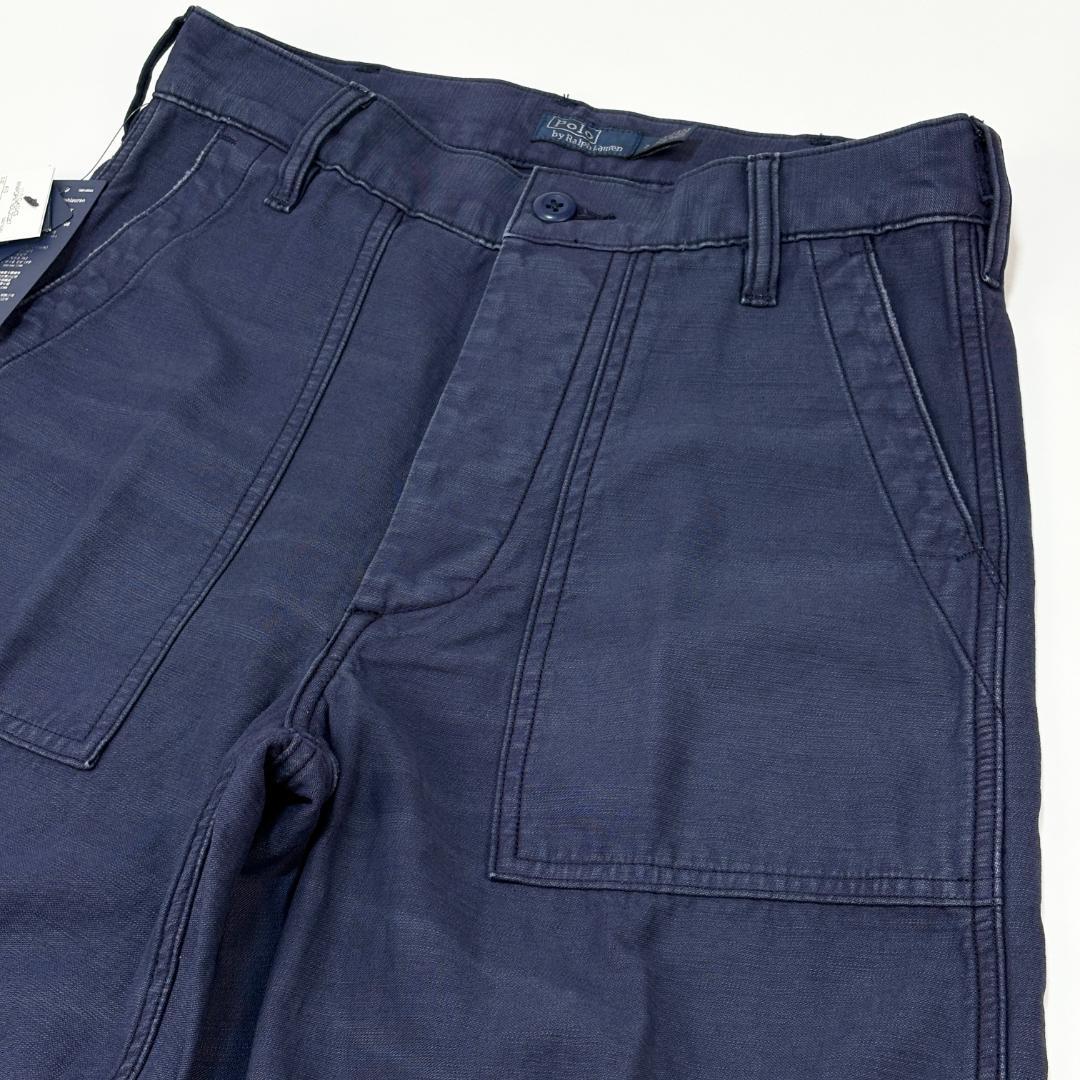 新品 ポロ・ラルフローレン 25SS Ricky ワイドレッグ クロップ パンツ