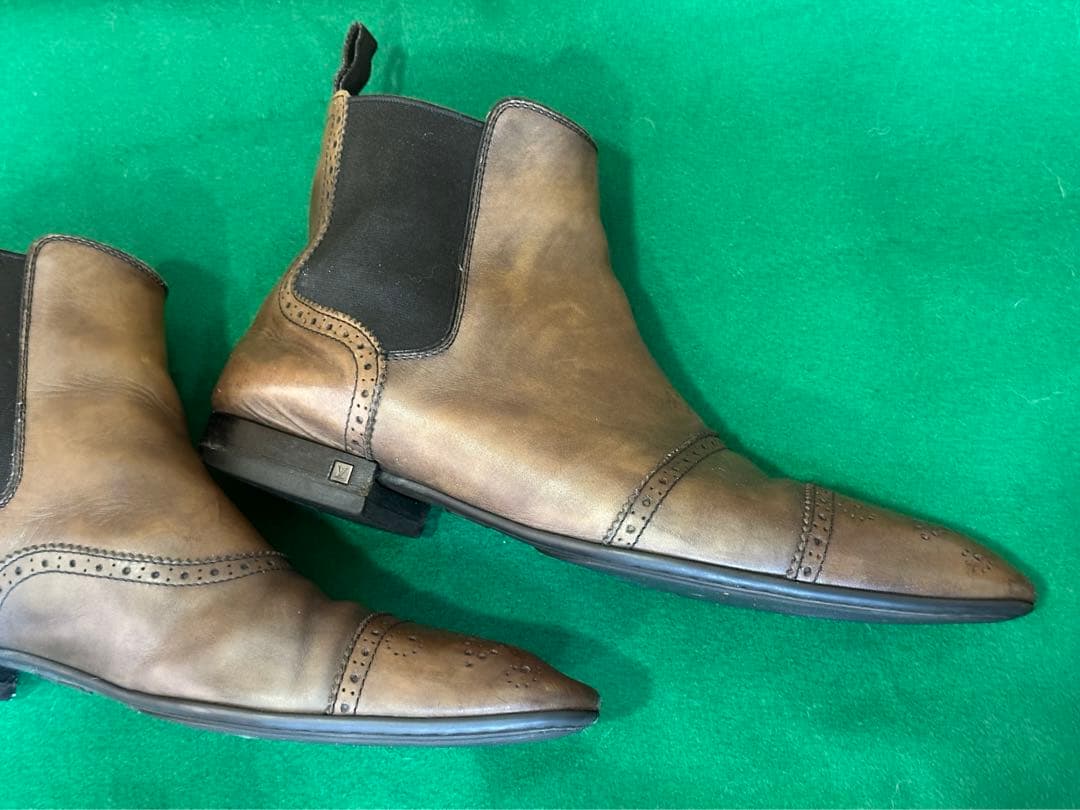 ルイヴィトン　ブーツ　サイドゴア