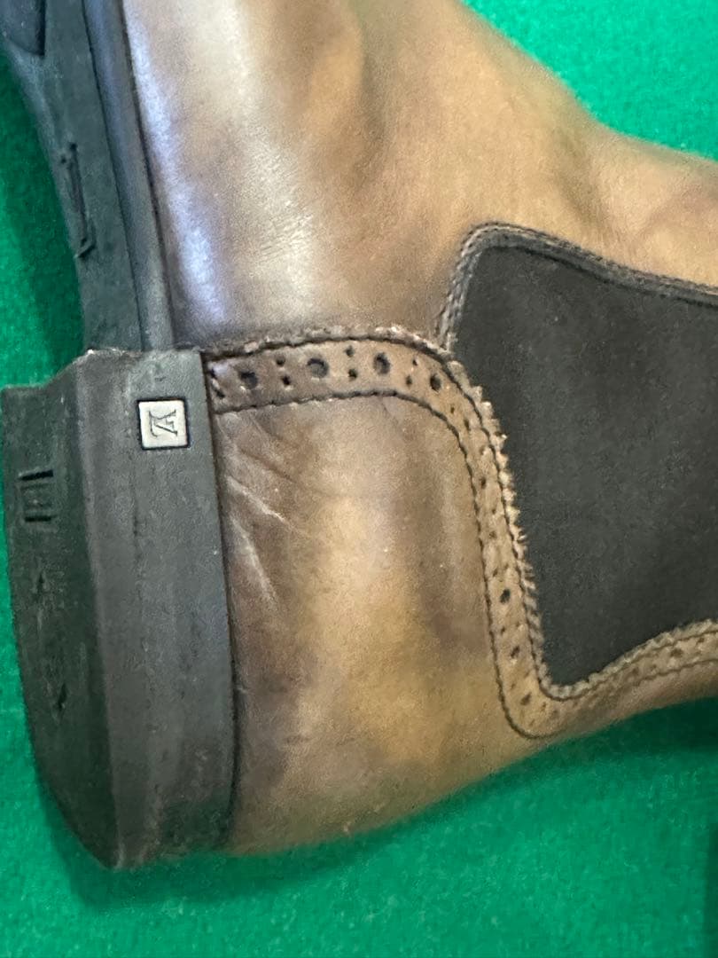 ルイヴィトン　ブーツ　サイドゴア