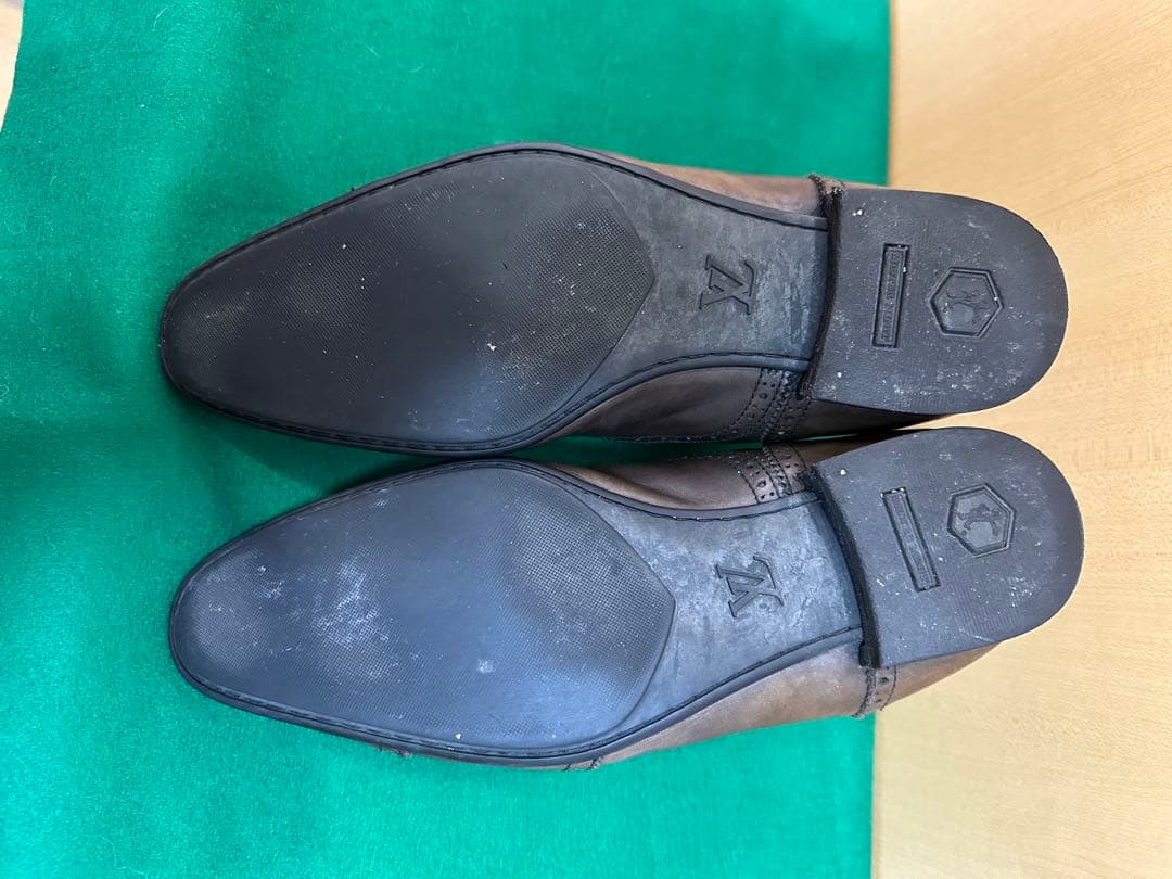 ルイヴィトン　ブーツ　サイドゴア