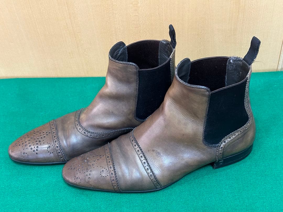 ルイヴィトン　ブーツ　サイドゴア