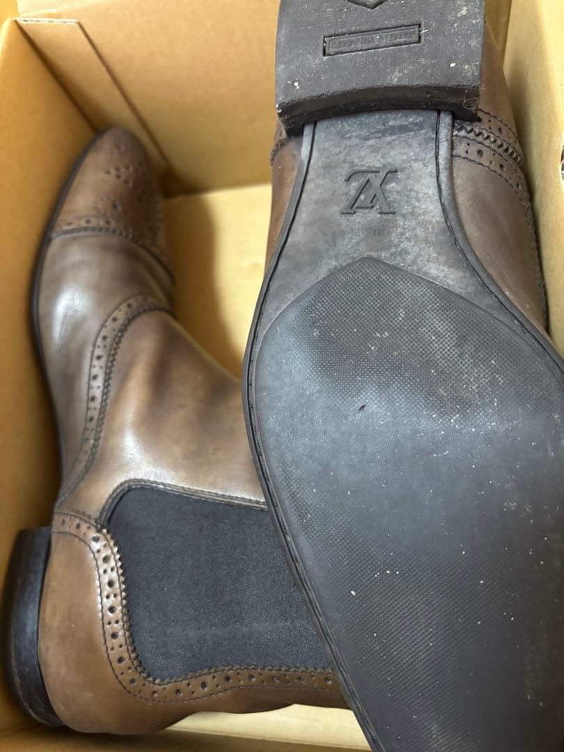 ルイヴィトン　ブーツ　サイドゴア