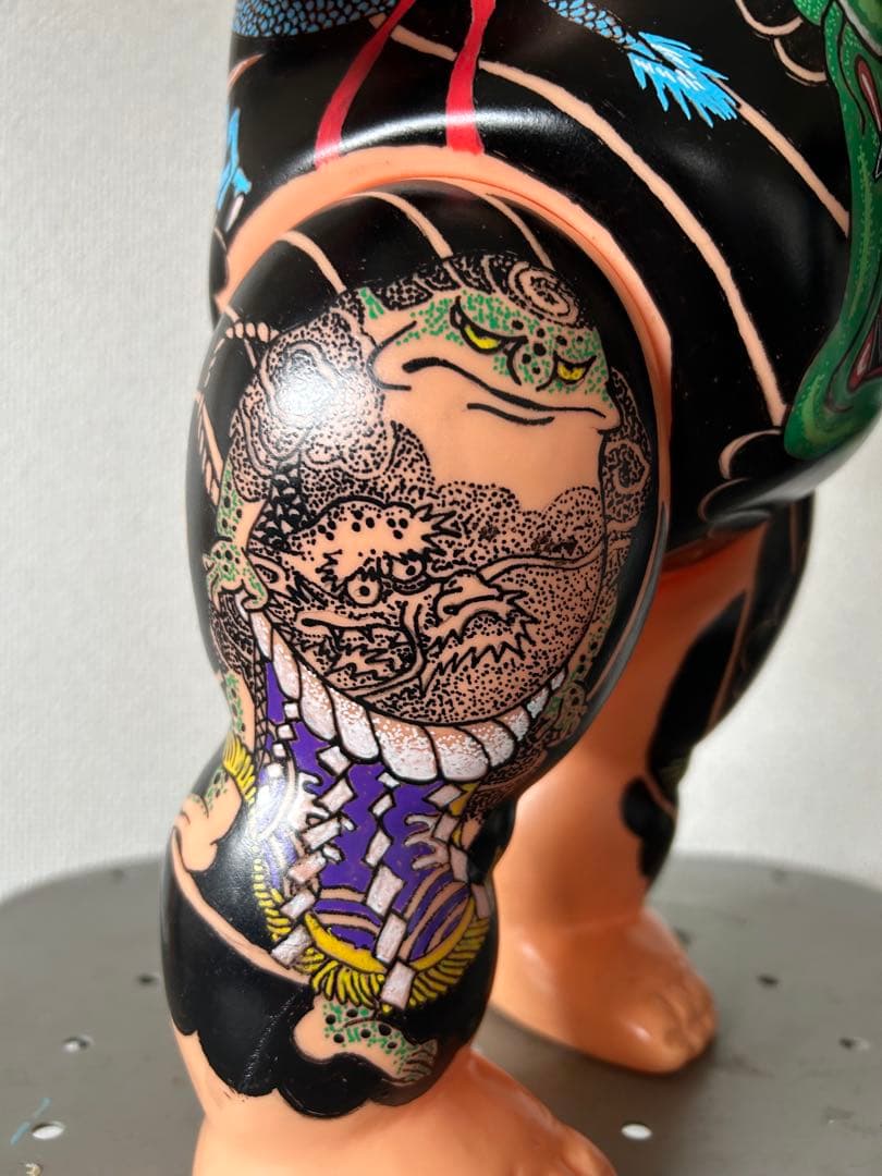 刺青キューピー　入れ墨キューピー　ソフビ