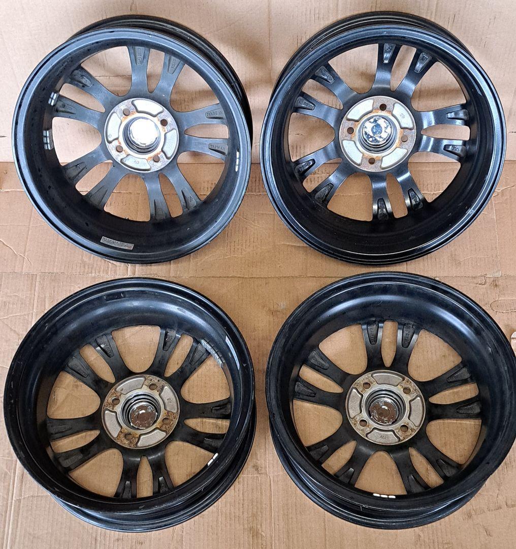 VOLTEC★15x5Jインチホイール 4H100+45 スポークデザイン4本