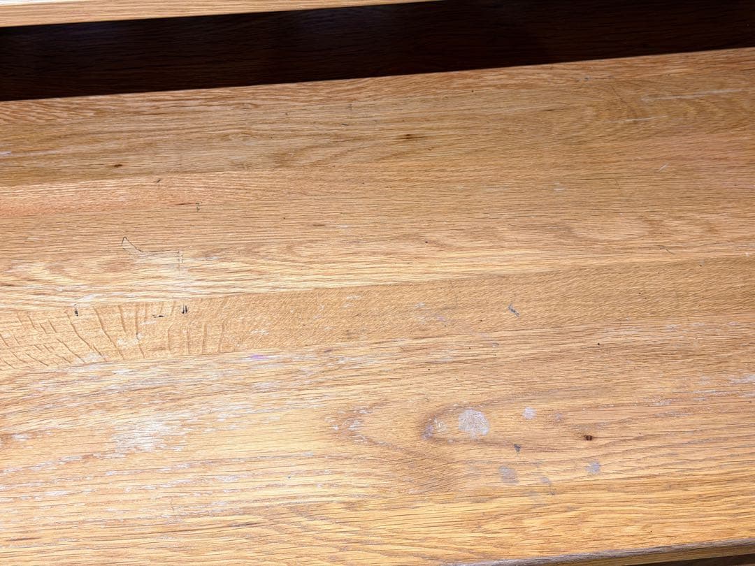 【無印】木製デスク引き出し付き