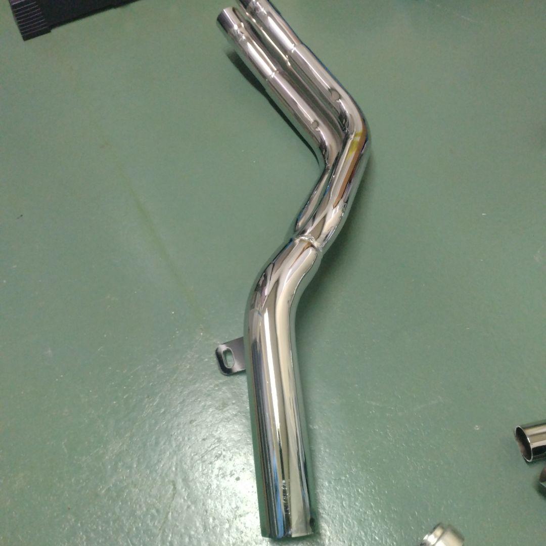 ゼファー400ナカノマフラー５０．８パイ