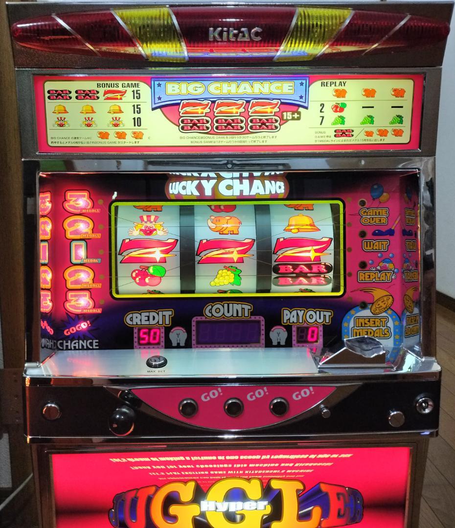 【だがし】北電子★ハイパージャグラーV【不要機付】４号機・レア・人気