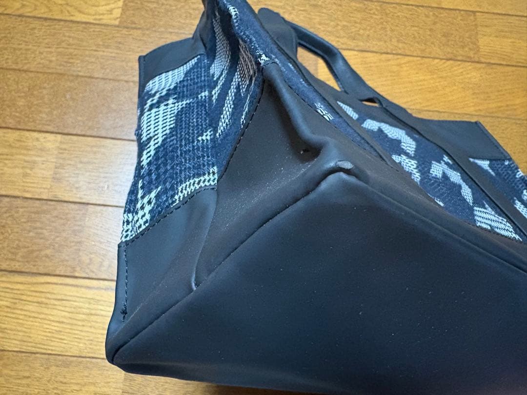 パーリーゲイツ　バッグ　千鳥柄　中古品