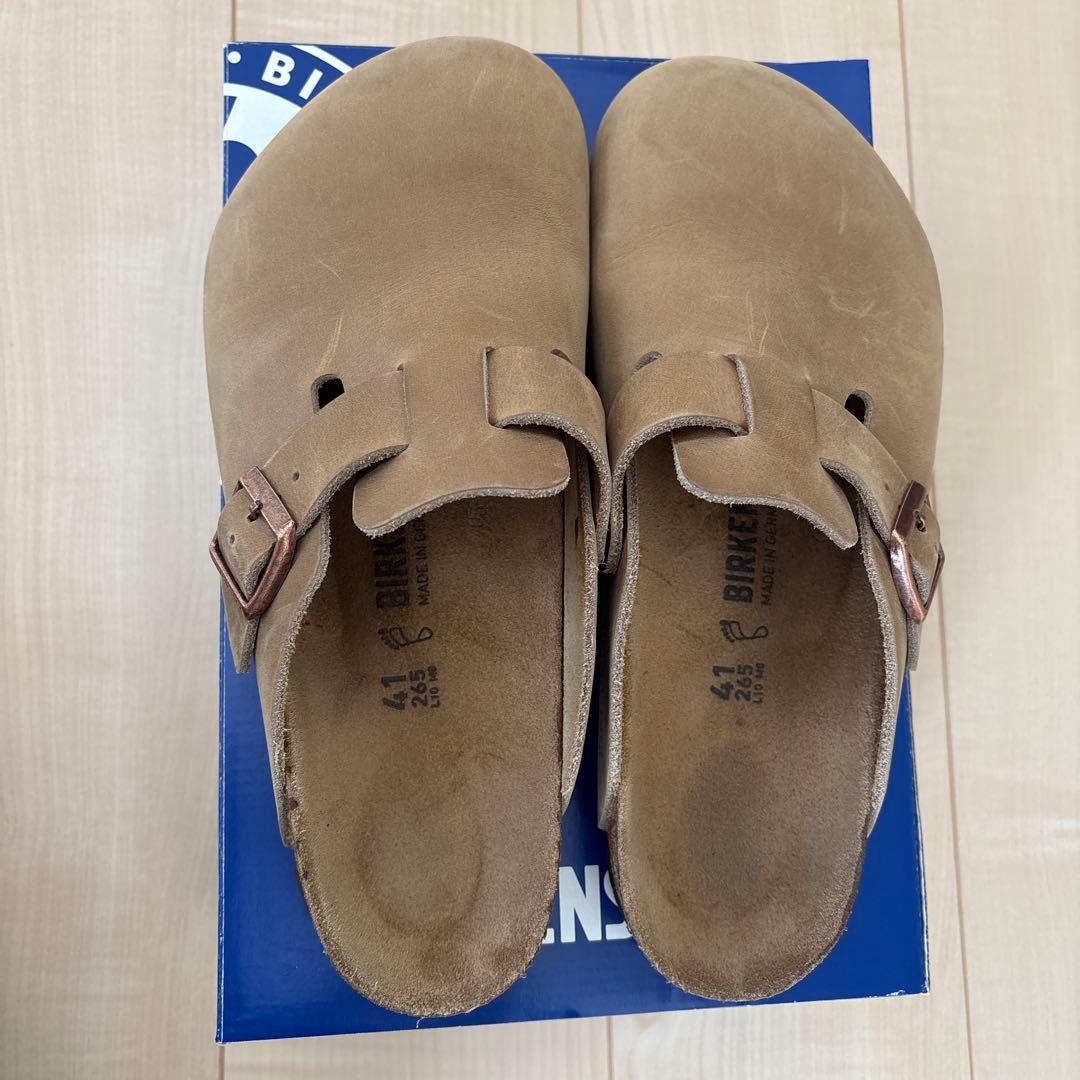 BIRKENSTOCK ベージュ サボサンダル 41