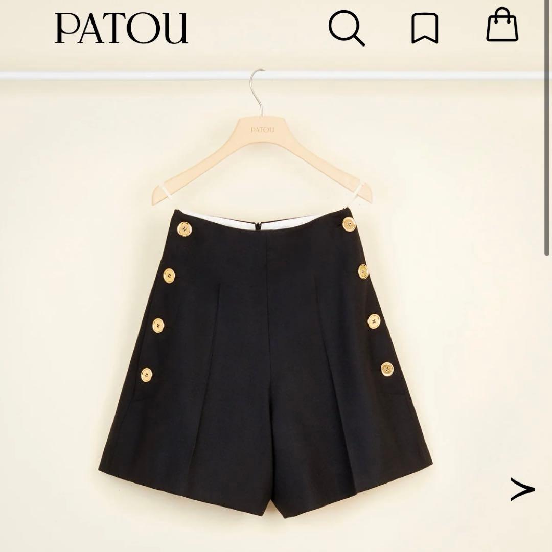 【新品未使用】Patou アイコニック ウール ショートパンツ〈専用〉