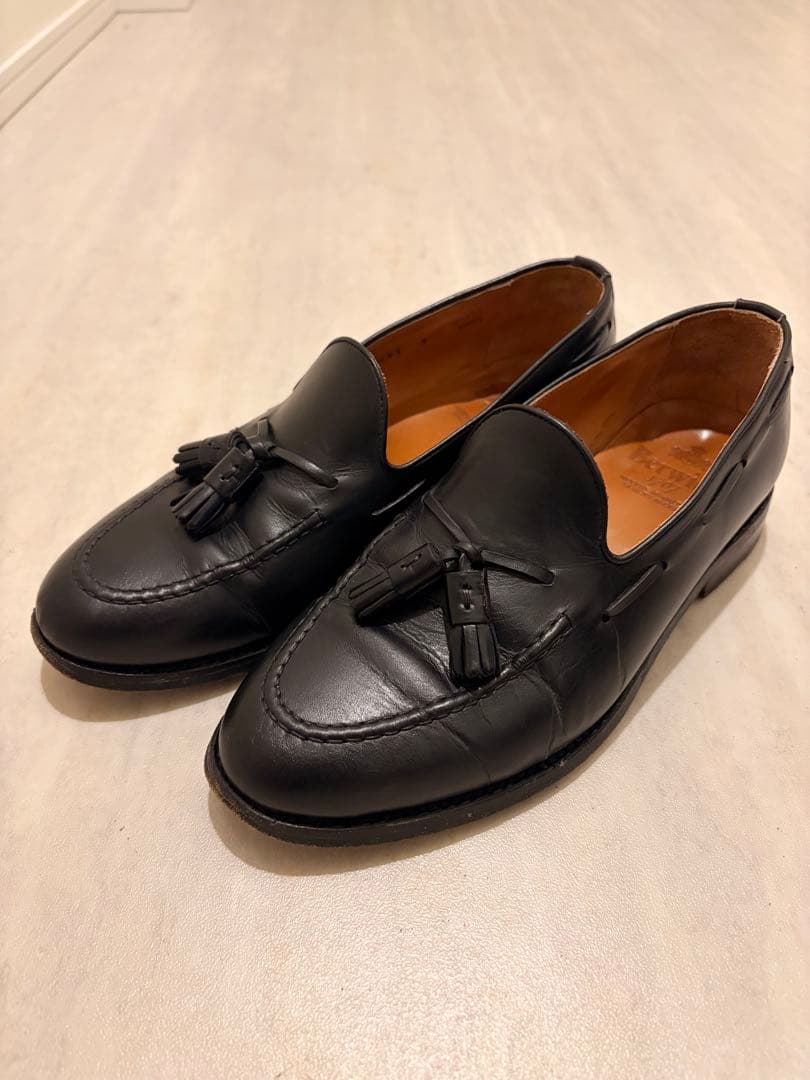 Berwick バーウィック タッセルローファー UK7