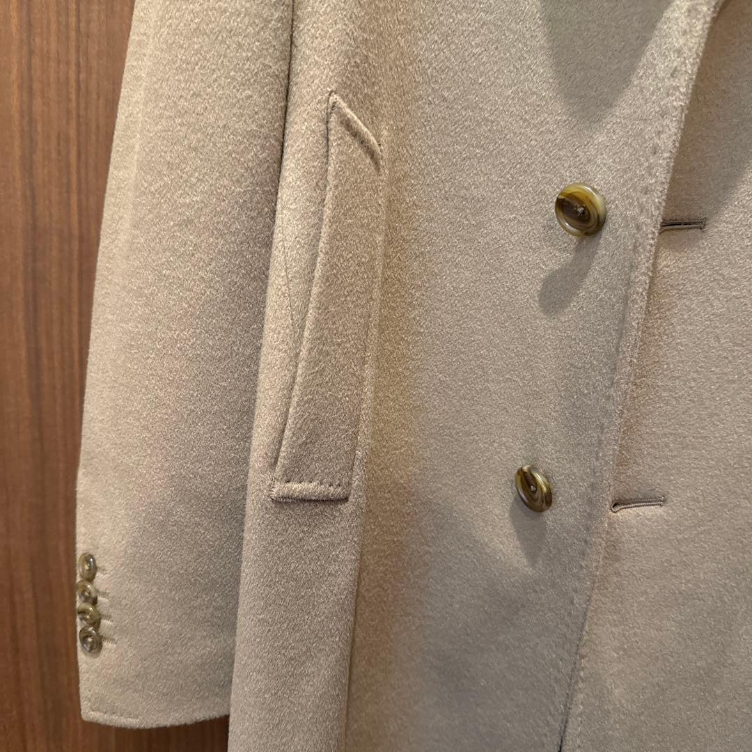 売り切り！新品未使用　TAGLIATORE カシミヤ100% コート　ベージュ