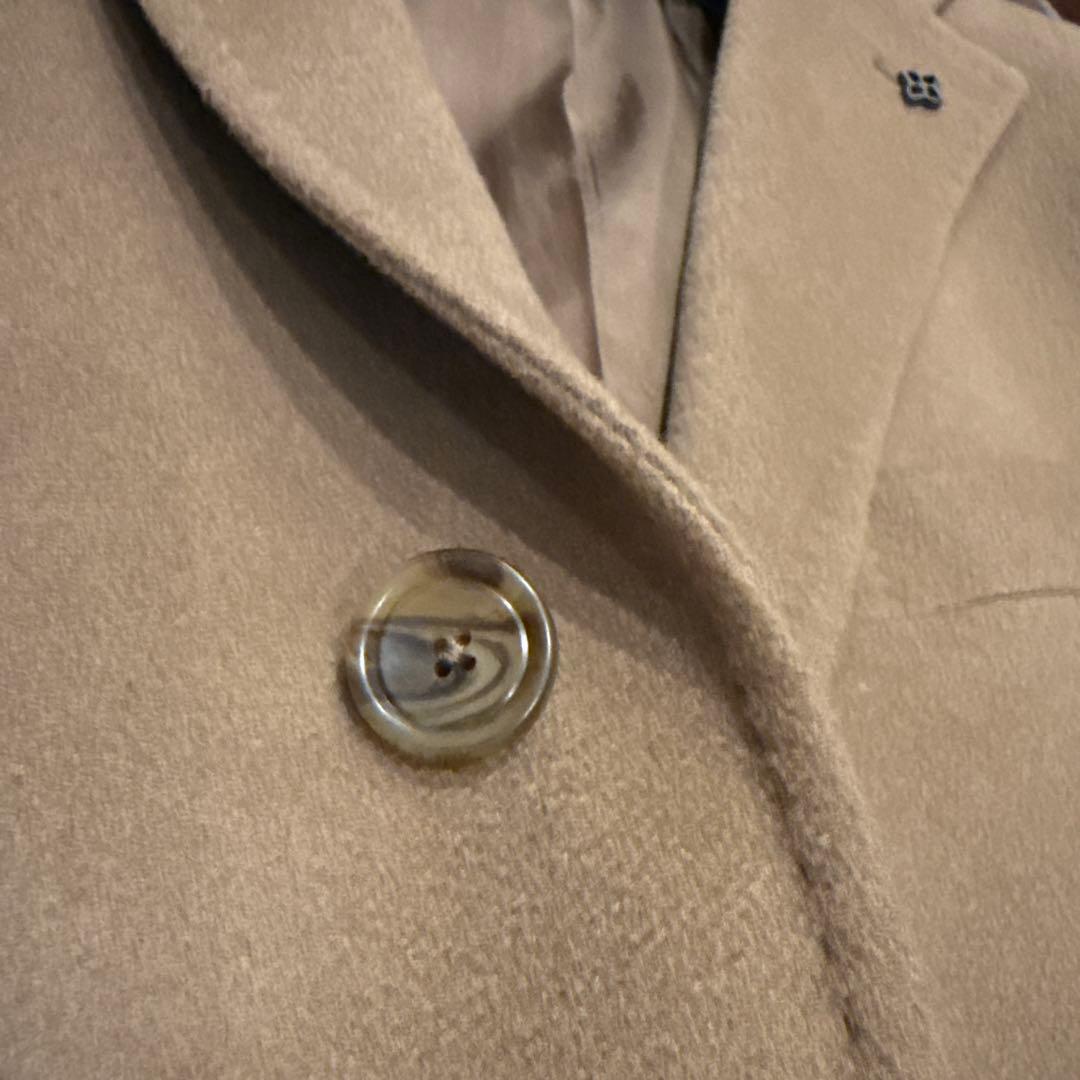 売り切り！新品未使用　TAGLIATORE カシミヤ100% コート　ベージュ