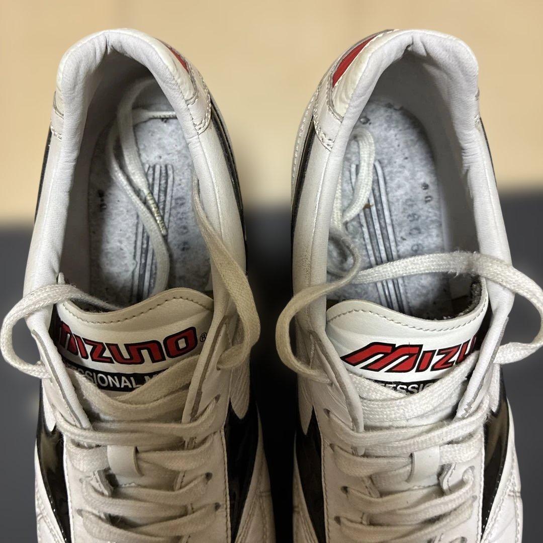 【N☆☆専用】ミズノ　モレリア2JAPAN クロスステッチ　白　ホワイト