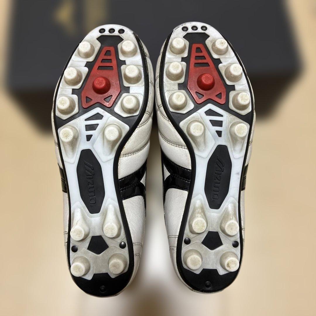 【N☆☆専用】ミズノ　モレリア2JAPAN クロスステッチ　白　ホワイト