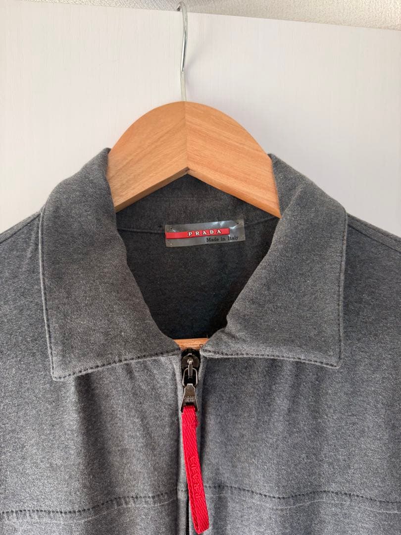 PRADA PRADA SPORT 半袖ジップアップポロ