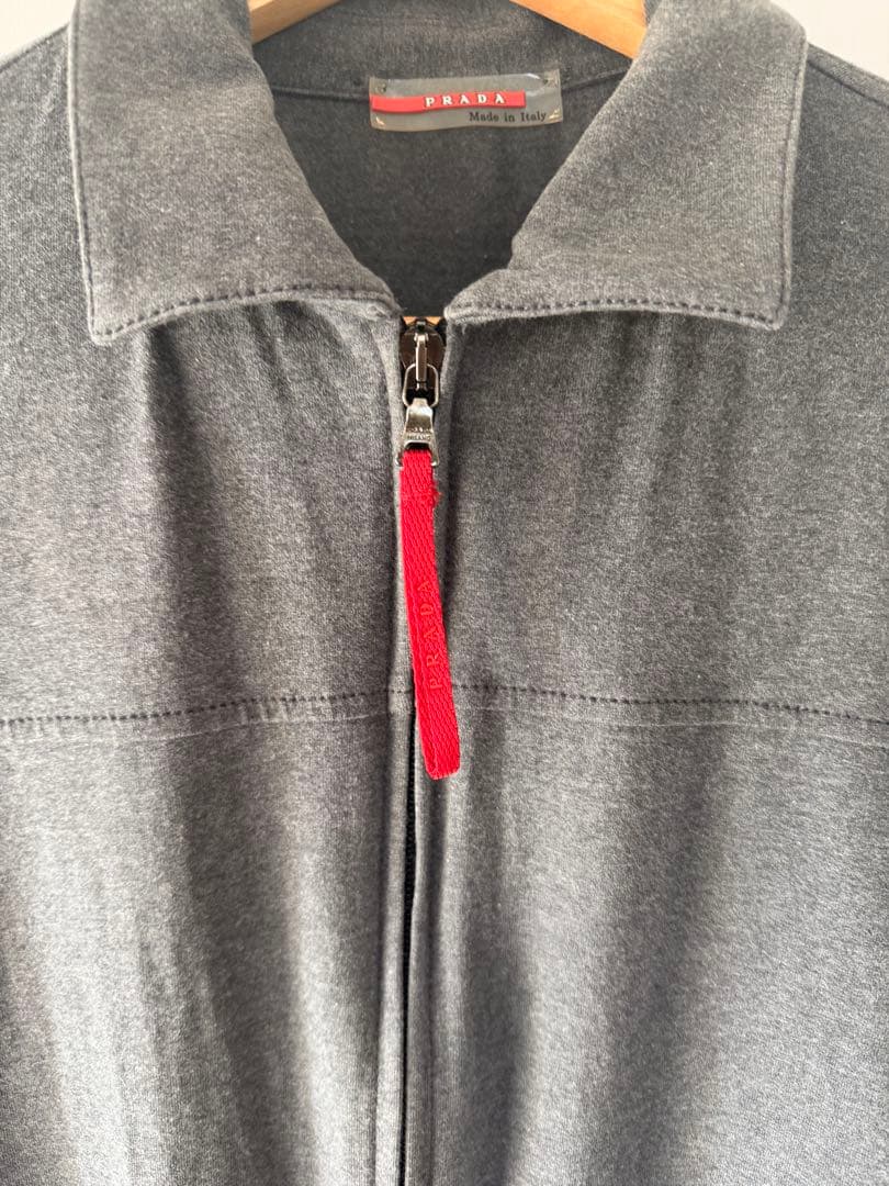 PRADA PRADA SPORT 半袖ジップアップポロ