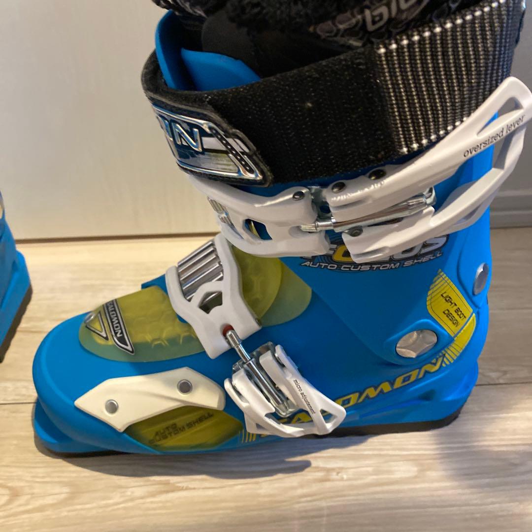 【23.5cm】 SALOMONサロモン スキーブーツ ジュニア　レディース