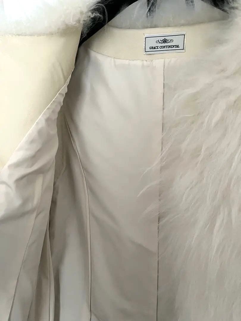 美品⭐︎グレースコンチネンタル　カシミヤファージレ　ベスト